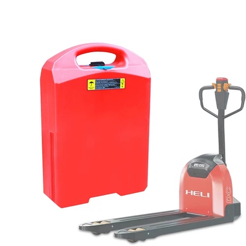 Electric Pallet Jack - RED 20Ah 48V LiFePO4 リチウム電池 HELI