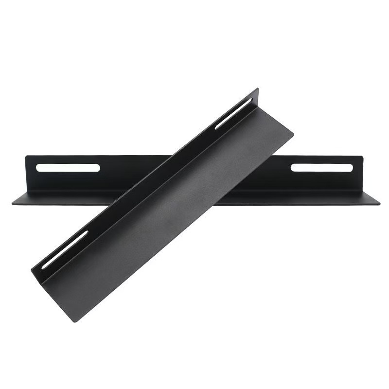 Heavy Equipment Used - 長さ450mm、0. 厚さ2mの標準キャビネットL字型耐荷重ブラケット、厚みのあるL字型耐荷重ブラケット、サーバー耐荷重ブラケット、重機支持板取り付けアクセサリー：全奥行き800mmのネットワークキャビネットに適しており、機器の補強や支持に使用されます、最大耐荷重80kg、2個、4個（固定ネジ付き）