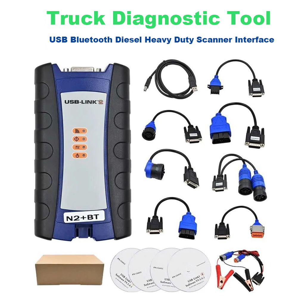 NEXIQ USB Link 2 BTトラック診断ツール U - Heavy Equipment Software のレビューと価格