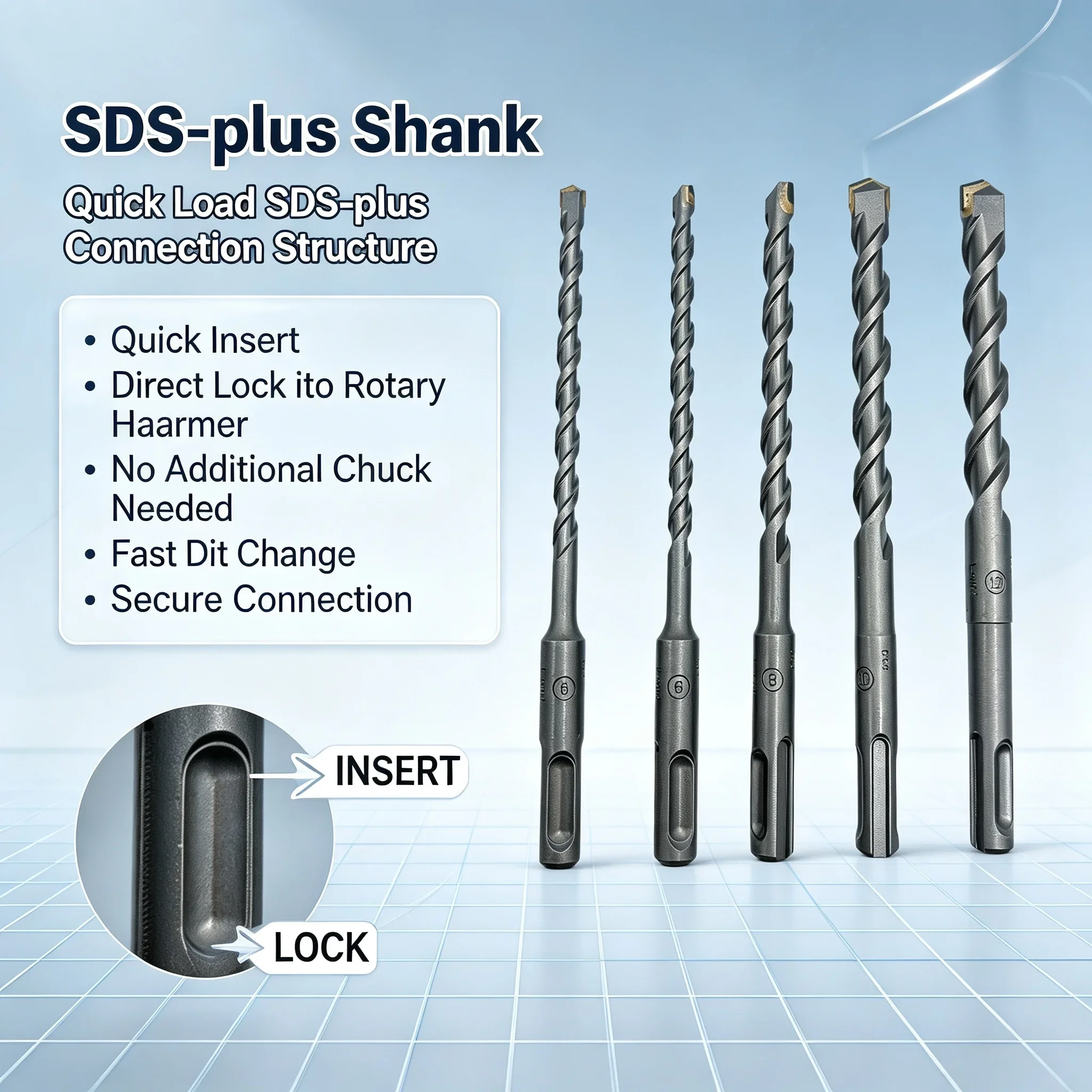 ボッシュ SDS-plus-1 5本組 石材用ハンマードリル - Concrete Breaker Demolition のレビューと価格