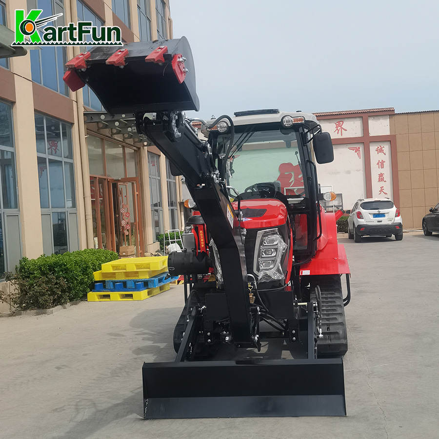 ヘビーデューティークローラートラクター農機CEエンジン100 - Tractor Backhoe のレビューと価格