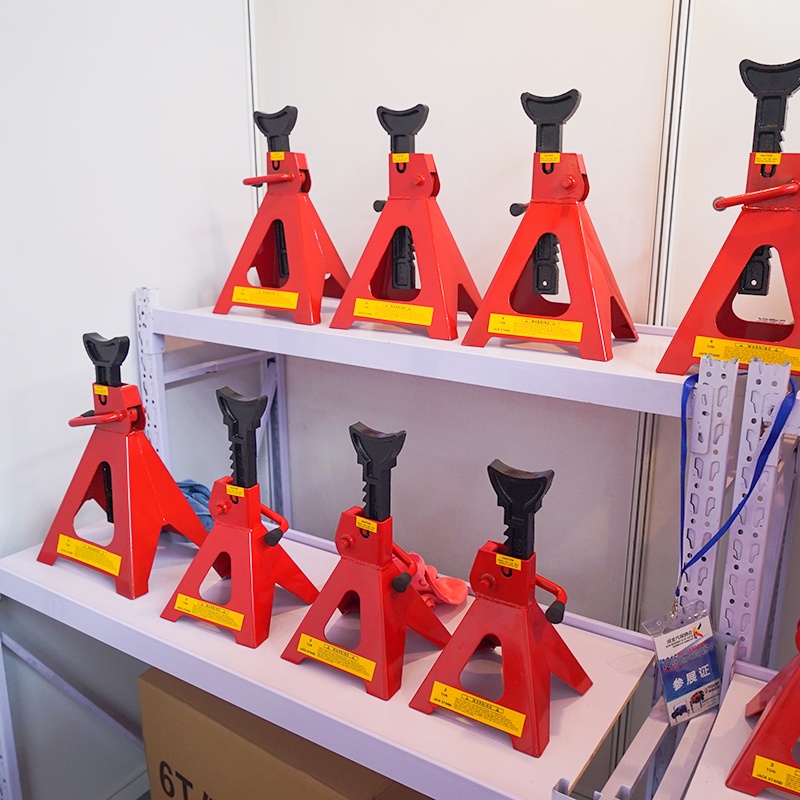 耐久性のある3トン6トン油圧式ガレージヘビーデューティースチ - Heavy Equipment Jack Stands のレビューと価格