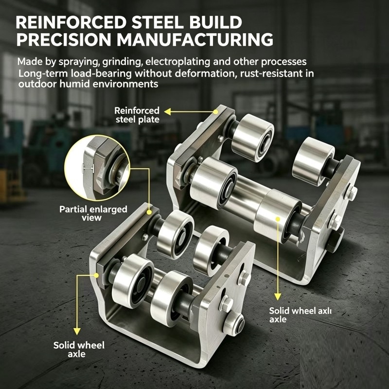 重量物運搬用Iビームトラックトロリーローラー、3/4/5輪ス - Heavy Equipment Guide のレビューと価格