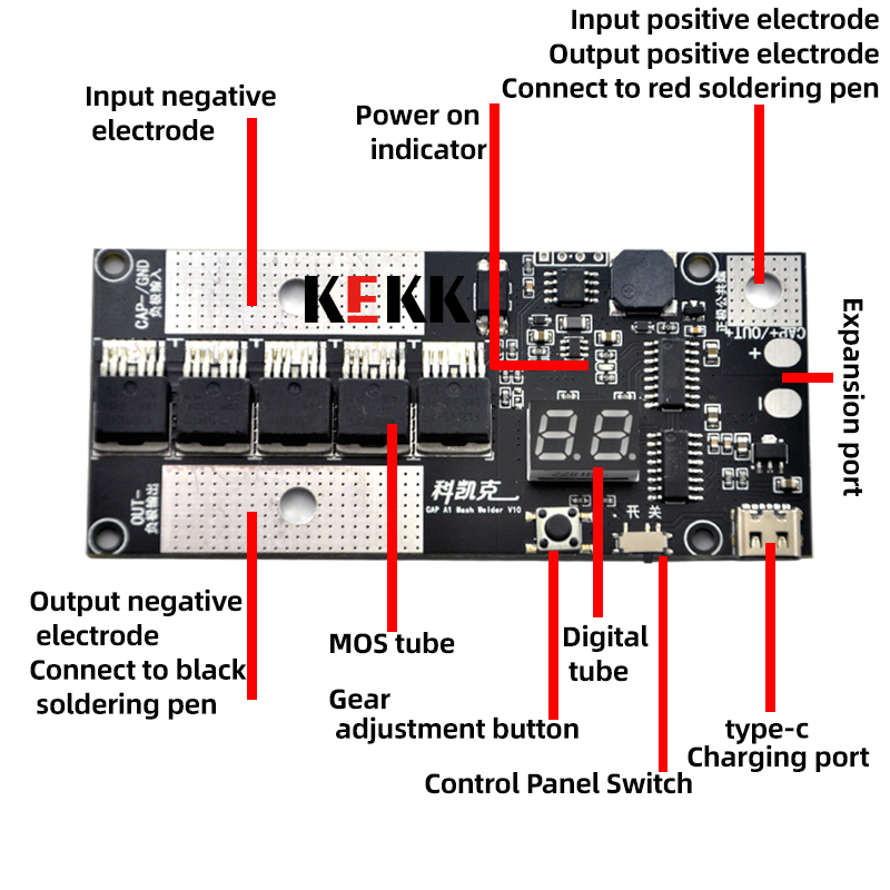 K6 小型ハンドヘルドポータブル DIY 5V ファラッドコ - Portable Welding Generator のレビューと価格