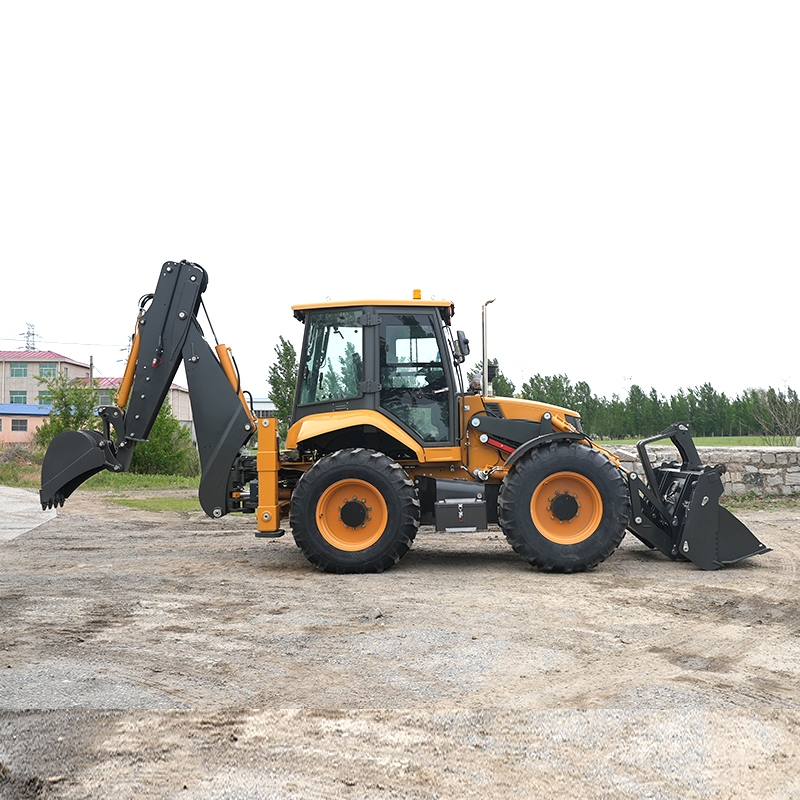 深掘り機能搭載一体型計器盤 ロック掘削バックホーローダー 輸 - Tractor Backhoe のレビューと価格
