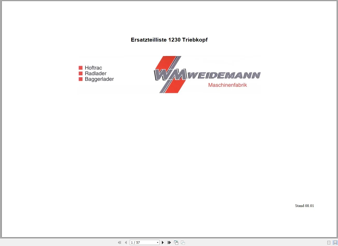 EPC-SOFTWARE Weidemann重機スペアパーツ - Heavy Equipment Software のレビューと価格