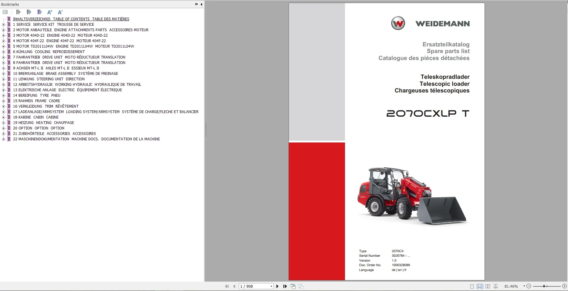 EPC-SOFTWARE Weidemann重機スペアパーツ - Heavy Equipment Software のレビューと価格