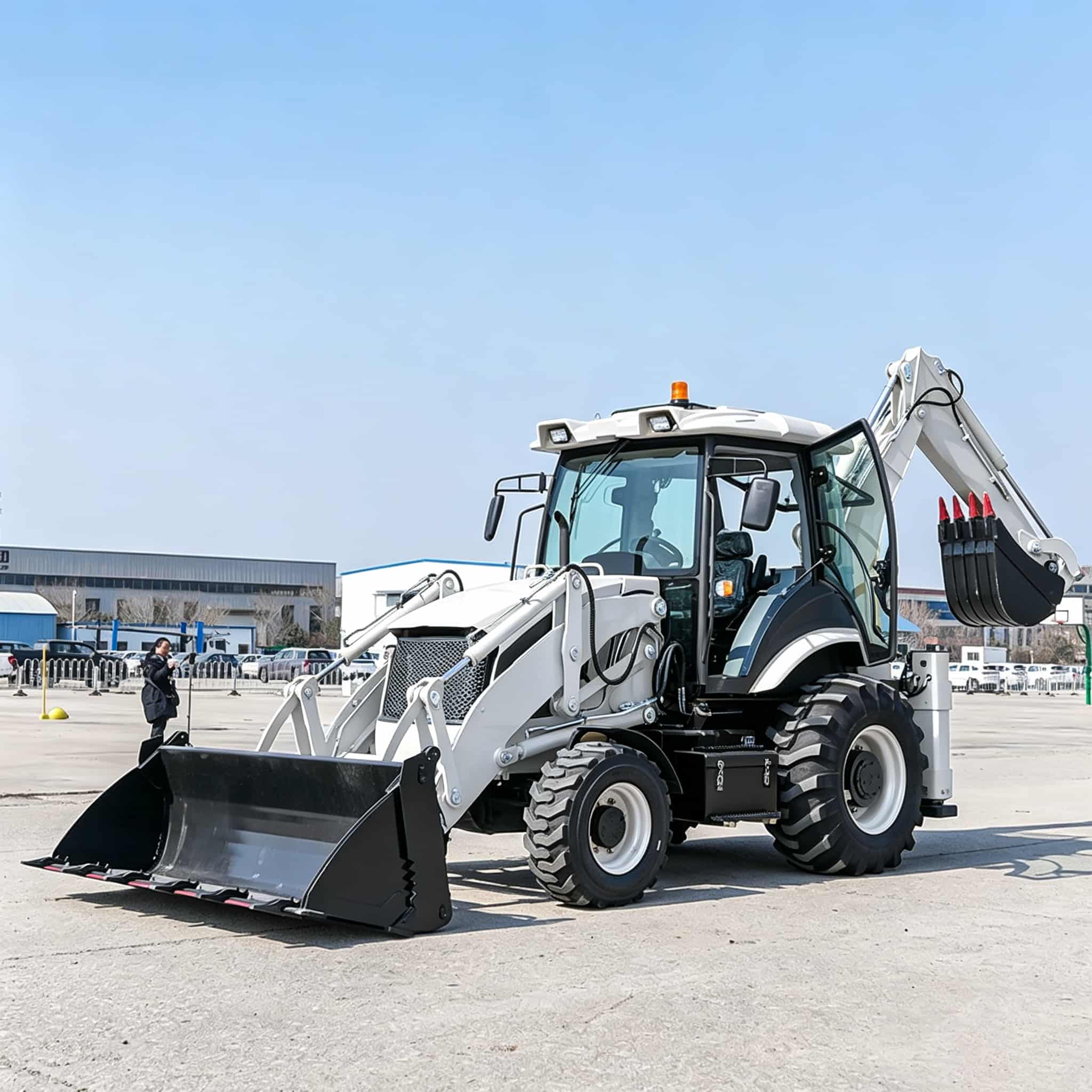40-30C CE認証取得済みバックホーローダー、ユーロ5排 - Heavy Equipment Used のレビューと価格