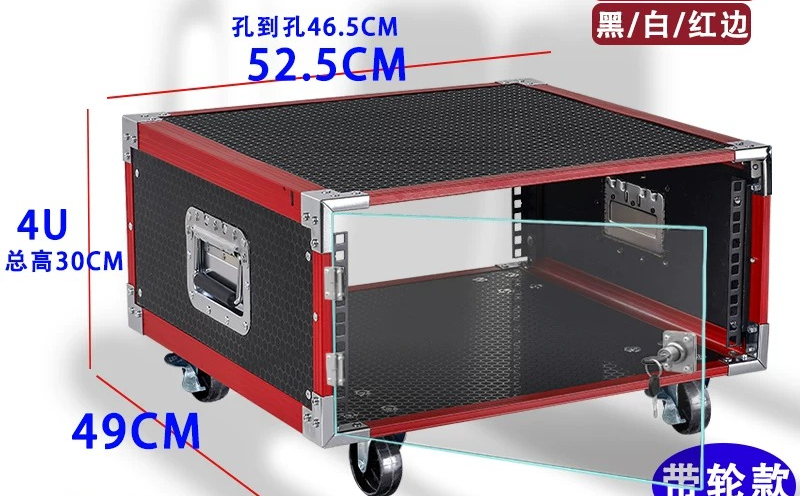 4Uフライトケースラック - パワーアンプ、ワイヤレスマイク - Heavy Equipment Processor のレビューと価格