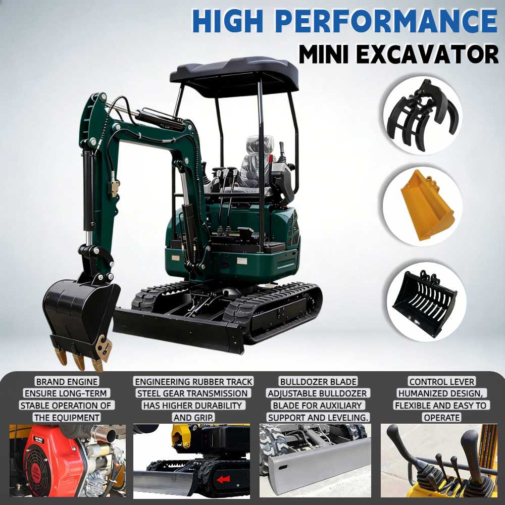 多機能ミニショベル 1.5トン/2.0トン ヤンマーエンジン - Tractor Backhoe のレビューと価格